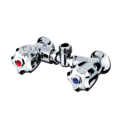 COMPACT SHOWER MIXER - CHROME