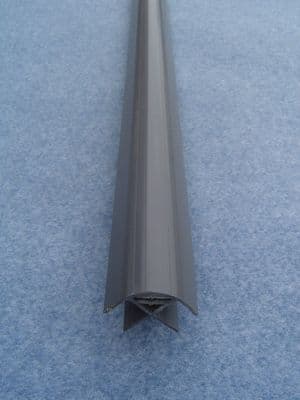 CORNER TRIM PROFILE DARK GREY 2.2 MTR