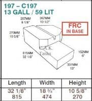 DUCATO RELAY BOXER LWB MOTORHOME FRESH WATER TANK + FITTING KIT + WHITE FILLER CAP + RED ACCESS CAP