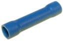 BUTT SPLICE CRIMP TERMINAL BLUE X10