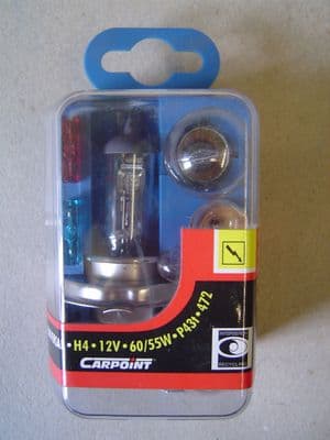 EMERGENCY BULB & FUSE KIT H4 HALGN