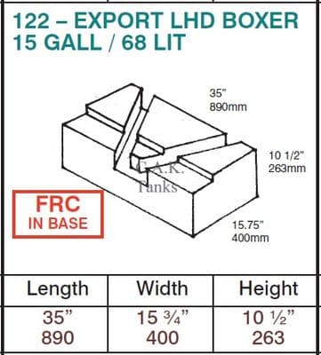 EXPORT BOXER LEFT HAND DRIVE ONLY