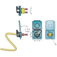 EXTERNAL PLUG-IN MIXER SHOWER BLACK Bullfinch