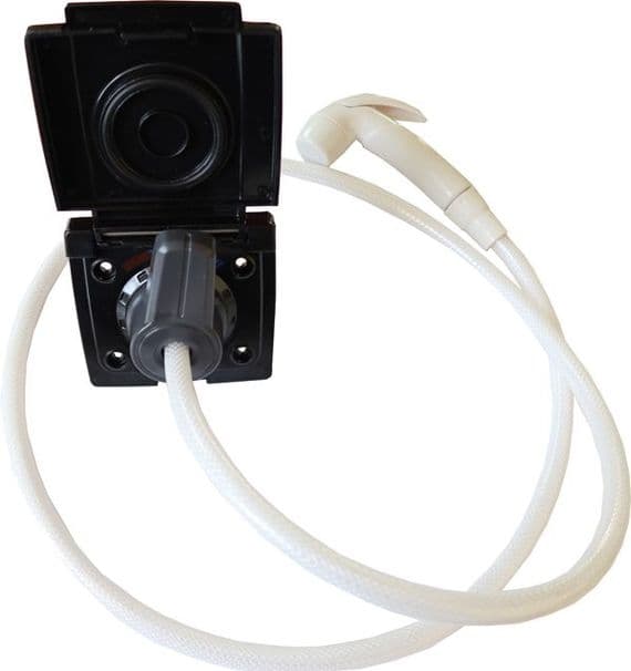 EXTERNAL PLUG-IN MIXER SHOWER BLACK Bullfinch