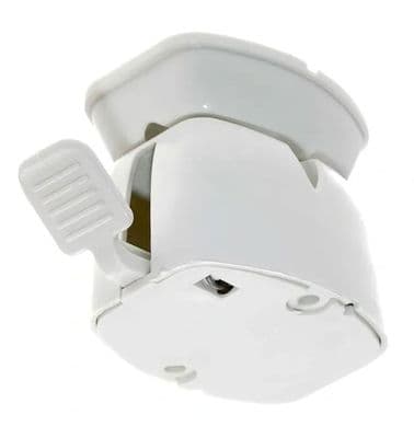 EXTERNAL RELEASE DOOR RETAINER -WHITE