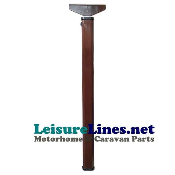 FULL FOLDING TABLE LEG  BROWN