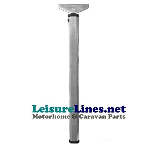 FULL FOLDING TABLE LEG  GREY 715MM
