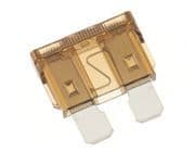 FUSE -7.5 AMP - DARK BROWN -5 PACK