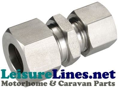 GAS STRAIGHT CONVERTER FITTING 8 - 10 mm