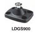 GAS STRUT 4 HOLE VERTICAL PIN BASE PLATE