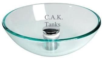 GLASS SURFACE MOUNT BOWL 280mm
