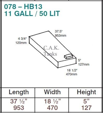 HB13 TANK