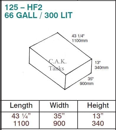 HF2 TANK