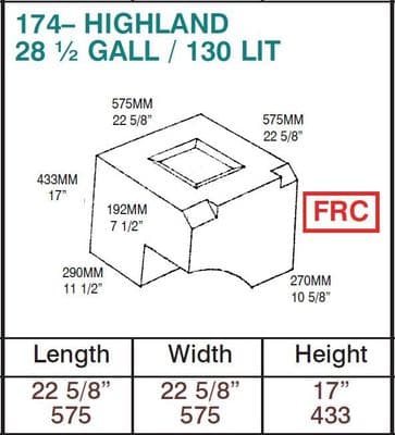 HIGHLAND TANK & RED CAP