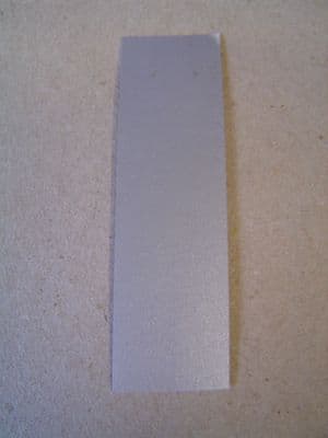 IRON ON EDGING ALUMINIUM PER MTR