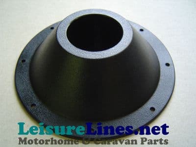 ISLAND TABLE LEG ABOVE FLOOR BASE BLACK