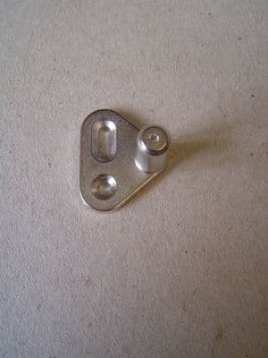 LOCK BOLT WITH MOUNTING NICKEL PLATED