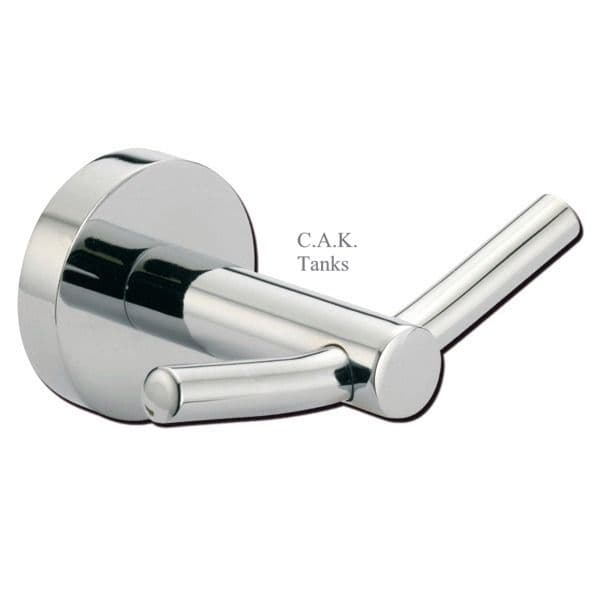 MARIN DOUBLE COAT HOOK CHROME