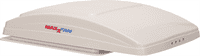 MaxxFan Deluxe Hooded Fan Roof Vent white