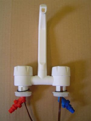 MIXER TAP + MICROSWITCH - WHITE