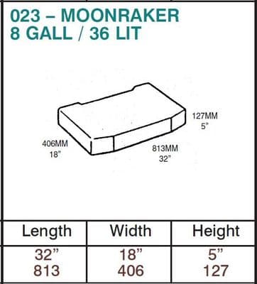 MOONRAKER TANK KIT WITH FAP1 FILLER