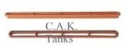 Oval Vent 6mm Tail, 197mm x 9mm
