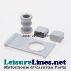 Part kit grey for spring roller blind