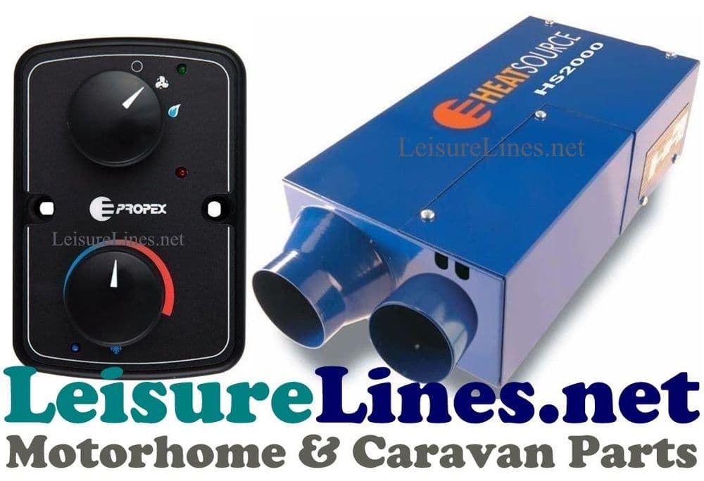 PROPEX Heatsource 2000 BLOWN AIR HEATER V1 KIT GAS 12V