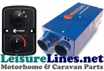 PROPEX Heatsource 2000 BLOWN AIR HEATER V2 TWO OUTLET GAS 12V