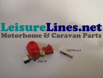 QUICK CONNECT GAS TAP OUTLET 8MM