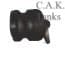 QUICK CONNECTOR MALE STOP END PLUG