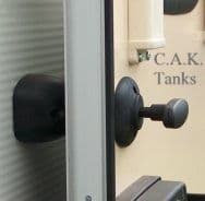 QUICK RELEASE DOOR RETAINER - BLACK