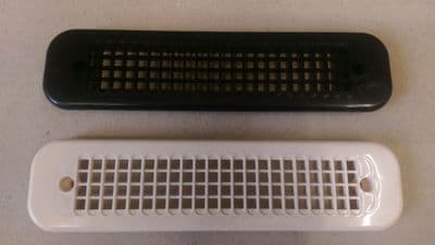 RECTANGULAR VENT 3000mm2 Black