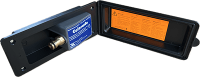 Reich Kama Colorado City Water Inlet Pressure Reducer - Black