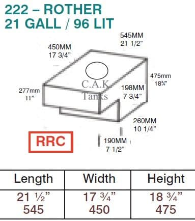 ROTHER TANK   AUTOCRUISE FRESH