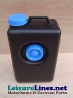 SIDE FILL WASTE CAN 22 Litre BLACK