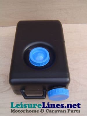 SIDE FILL WASTE CAN 22 Litre BLACK