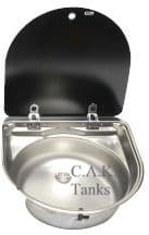 SMEV S8206 SINK +COVER BLACK GLASS