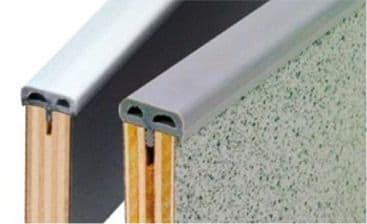 SOFT TABLE EDGE B T TRIM MID GREY PER MTR