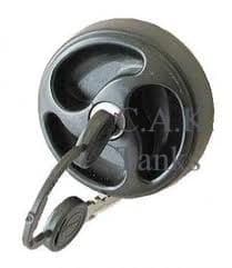 SPARE F20 LOCKING CAP & KEYS BLACK