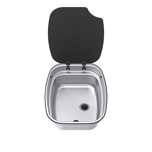 THETFORD Argent Sink Stainless Steel Version w/ Glass Lid [H 153mm x W 360mm x D 470mm] (SBL1052-SP)