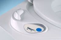 Thetford C402X Cassette Toilet w/ Integral Flush Water Tank (Cassette Exit From Right AS SITTING ON)