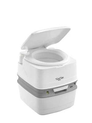 THETFORD PORTA POTTI QUBE 365  PORTABLE TOILET WHITE CAMPING