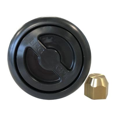 TRANSFER KIT & BLANKING CAP - BLACK