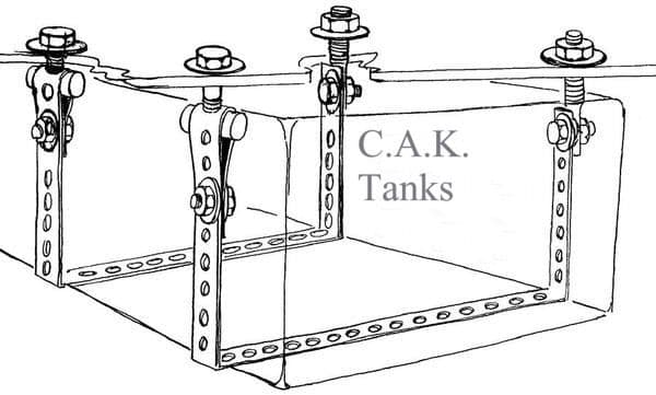 Tank Fixation System UNIVERSAL TANK MOUNTING KIT