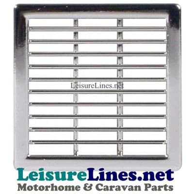 vent 57 x 57 chrome plated plastic