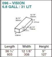 VW T4 WASTE WATER TANK KIT FOR MOTORHOME CONVERSION