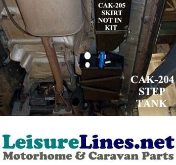 VW T5 FRESH WATER STEP TANK ONLY KIT + WHITE FILLER, MOTORHOME CAMPER