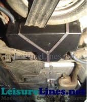 VW T5 T6 WASTE WATER TANK + FITTING KIT CAMPERVAN LEFT HAND DRIVE