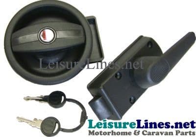ZADI ROUND DOOR LOCK + 2 KEYS RH
